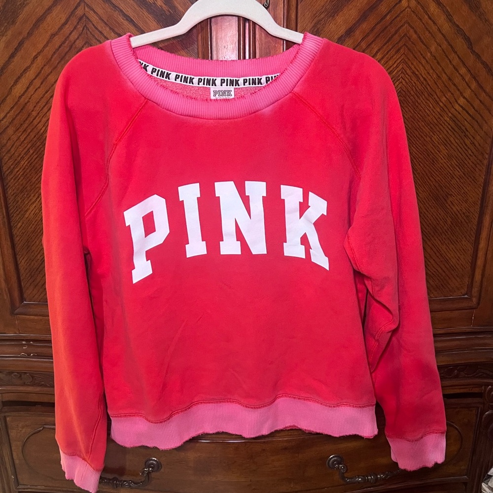VS PINK sweatshirt, med, EUC